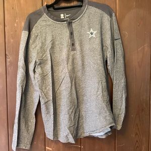 Nike Dallas cowboys Henley shirt